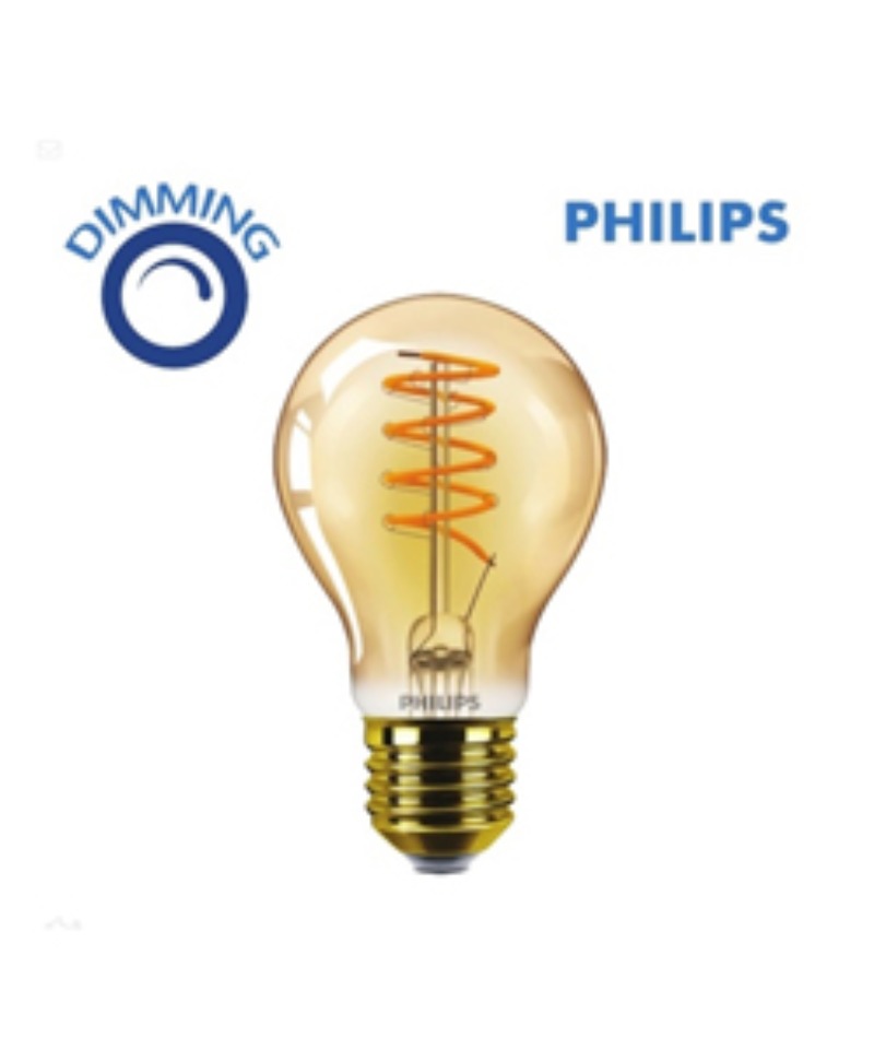 PHILIPS LED 필라멘트 5.5W 디밍 골드 A60 (E26/2200K)